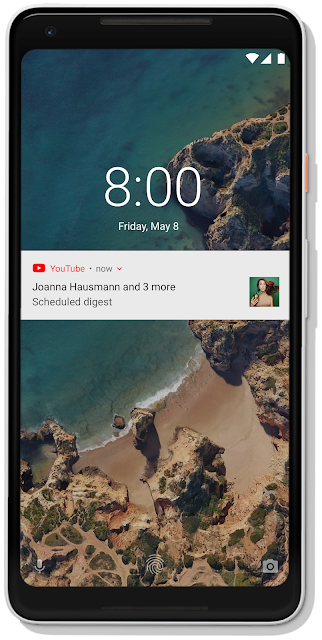 YouTube ajoute des statistiques sur le temps passé sur la plateforme 41 03 scheduled digest notification device frame