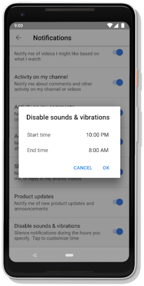 04 disable sounds notifications device frame