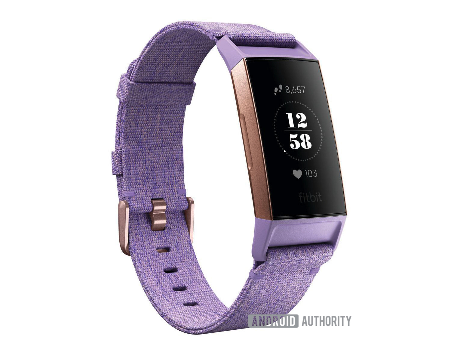 Fitbit Charge 3 rose gold lavender AA 5