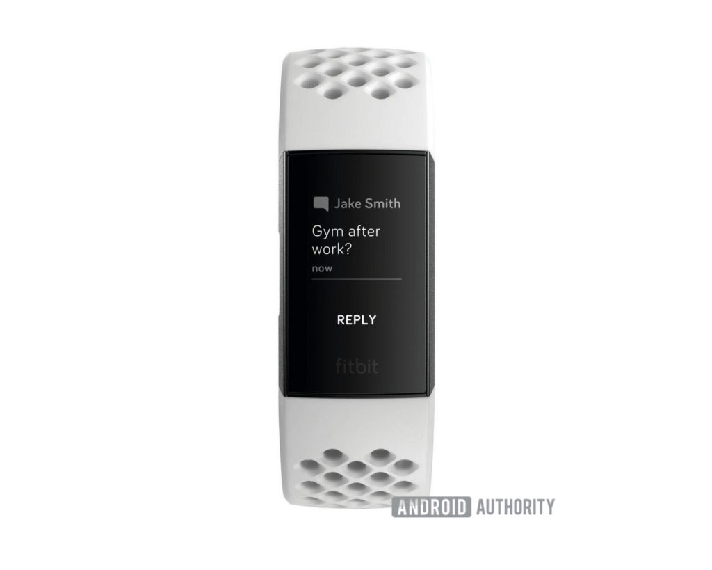 Fitbit Charge 3 white silicon AA 4