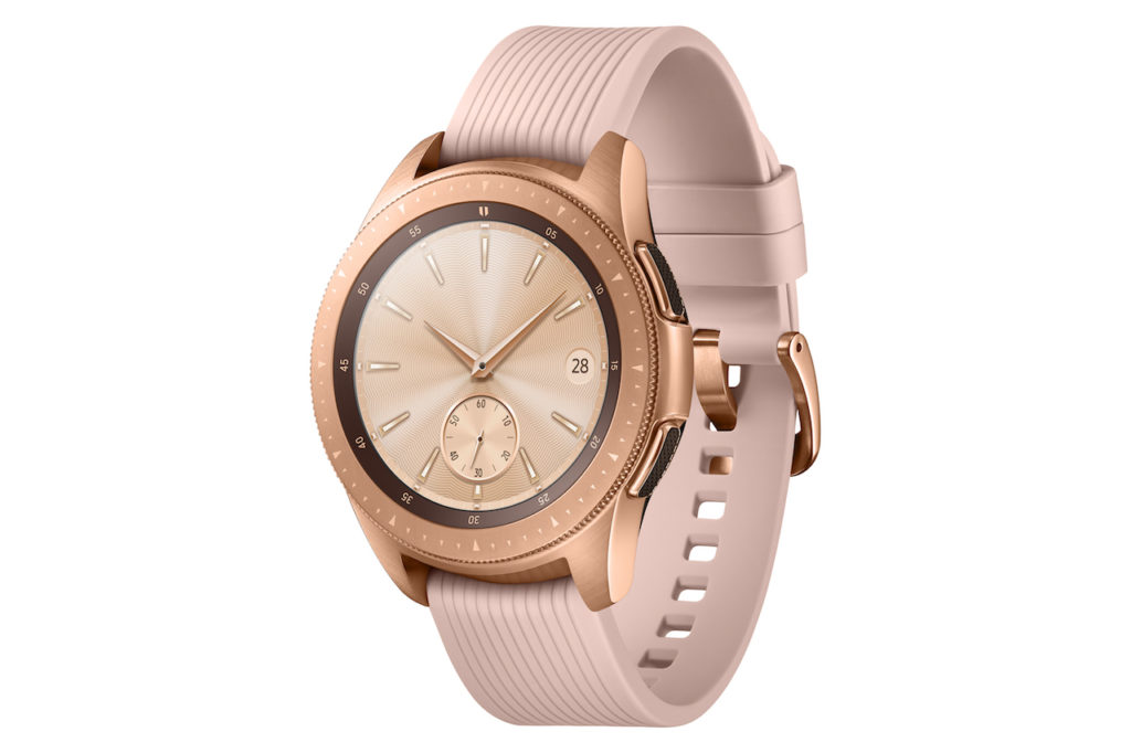 Samsung annonce la sortie de la nouvelle smartwatch Galaxy Watch 50 Galaxy Watch 42mm Rose Gold 1