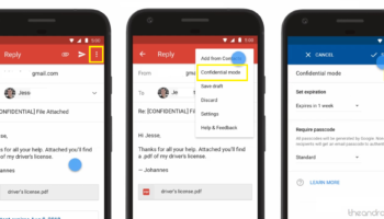 Gmail Confidential Mode 1
