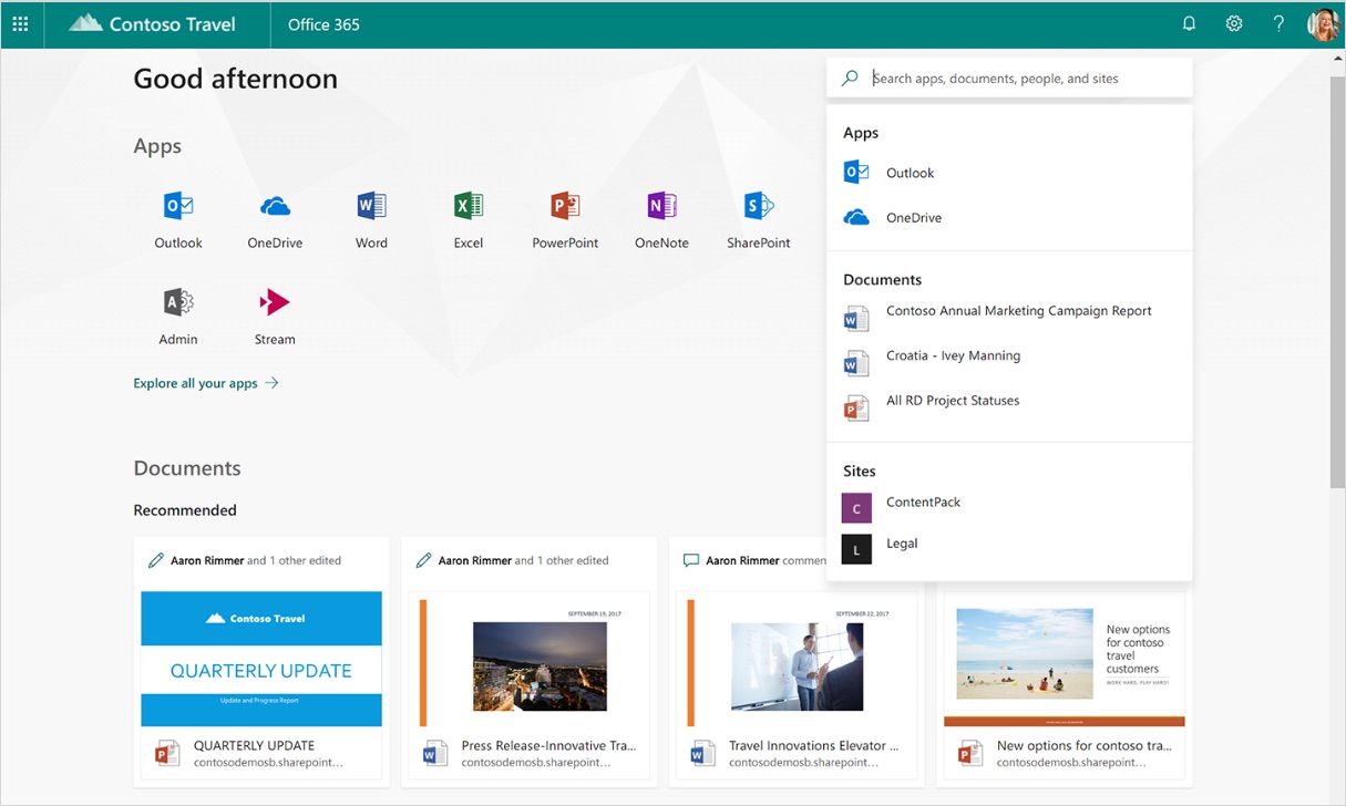 Microsoft 365 is the smartest place to store your content 3