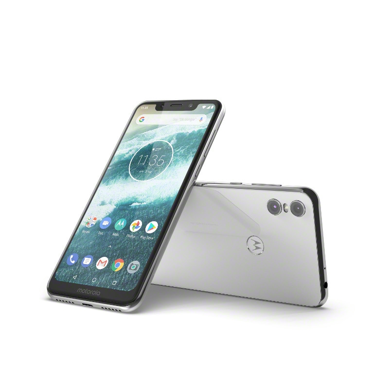 Motorola One White Laydown combo