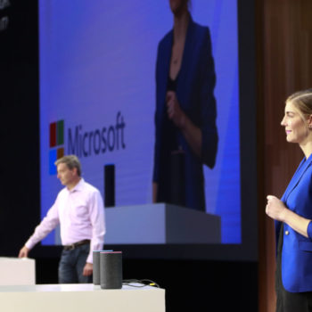 Photo Cortana Alexa demo Microsoft Build 2018 1260x840