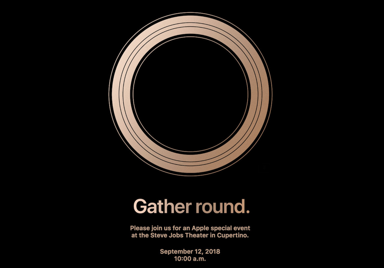 apple iphone 2018 sept 12 invite