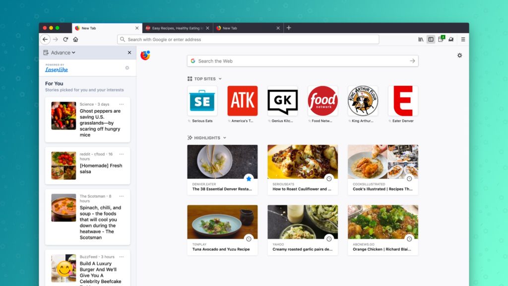 Mozilla lance Advance, un bouton qui affiche des suggestions personnalisées 36 detail3.94d8a608