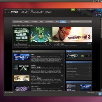 steam pour linux vous permet jouer jeux windows sur linux
