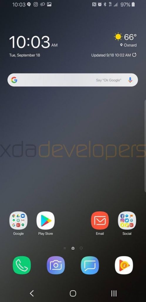 Android Pie arrive sur le Galaxy S9+, voici à quoi cela ressemblera 52 Samsung Galaxy S9 Android Pie Samsung Experience 10 3