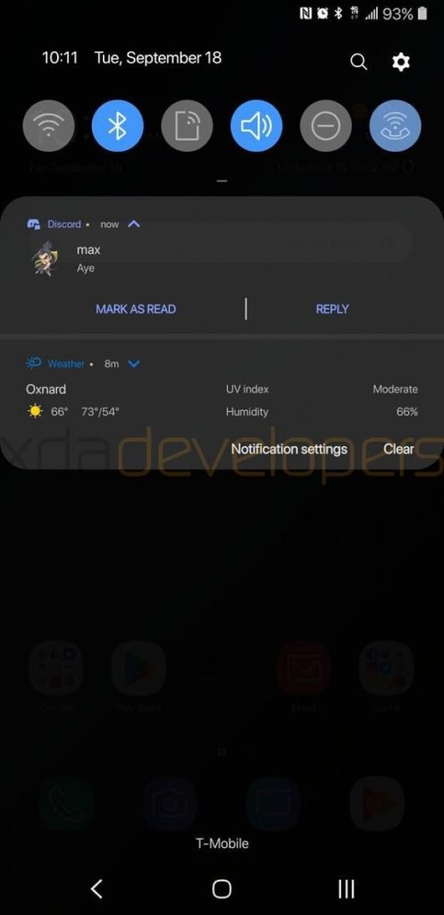 Android Pie arrive sur le Galaxy S9+, voici à quoi cela ressemblera 53 Samsung Galaxy S9 Android Pie Samsung Experience 10 5
