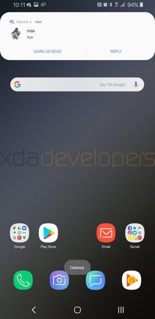 Android Pie arrive sur le Galaxy S9+, voici à quoi cela ressemblera 54 Samsung Galaxy S9 Android Pie Samsung Experience 10 6
