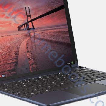 Wallaby keyboard with Chrome tablet