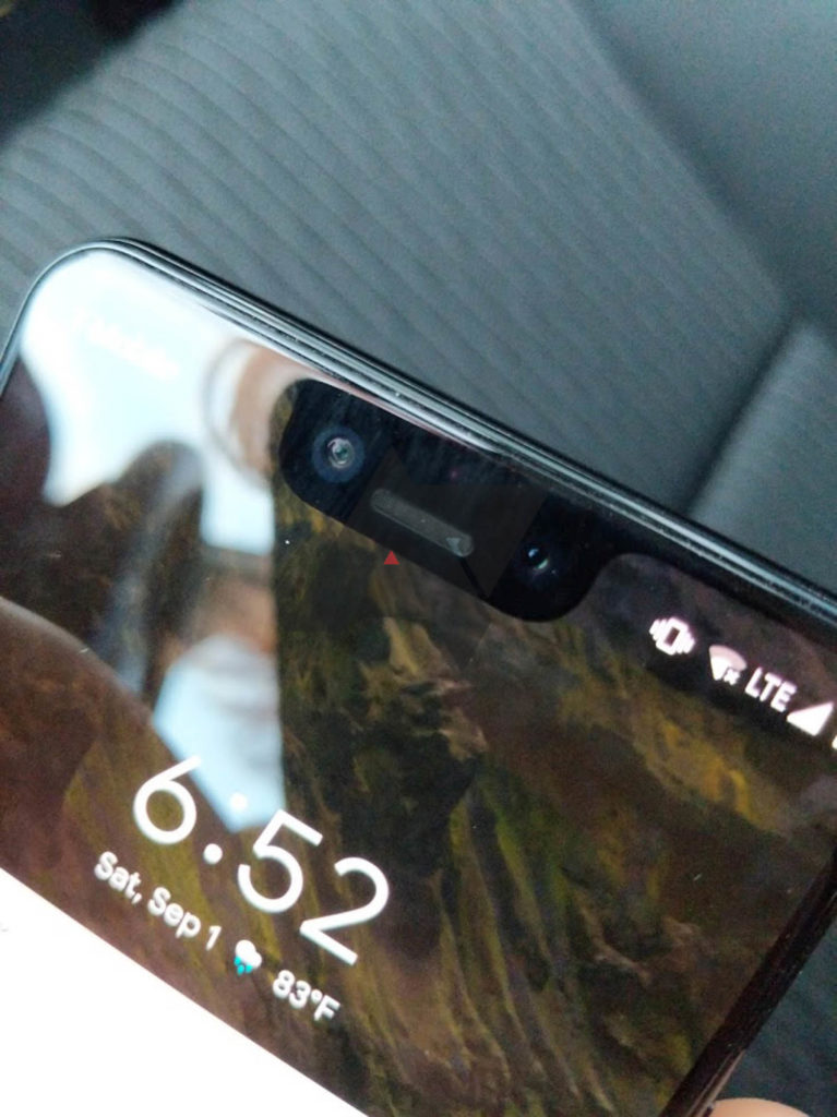Le Pixel 3 XL aurait été photographié après avoir été laissé dans un taxi 55 pixel 1