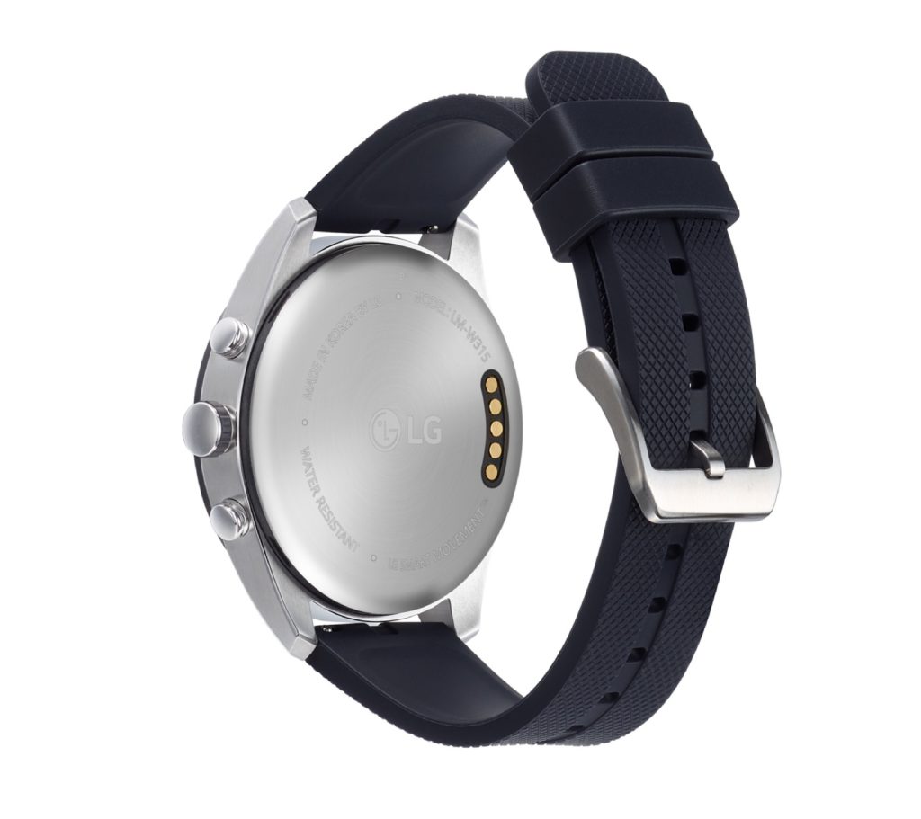 LG Watch W7 : elle passe du mécanique à Wear OS facilement 59 Back