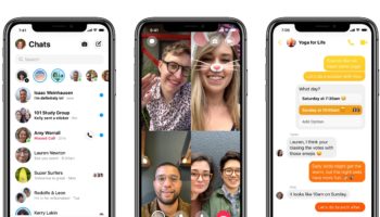 Messenger 4 Chat Video Call Gradient iOS
