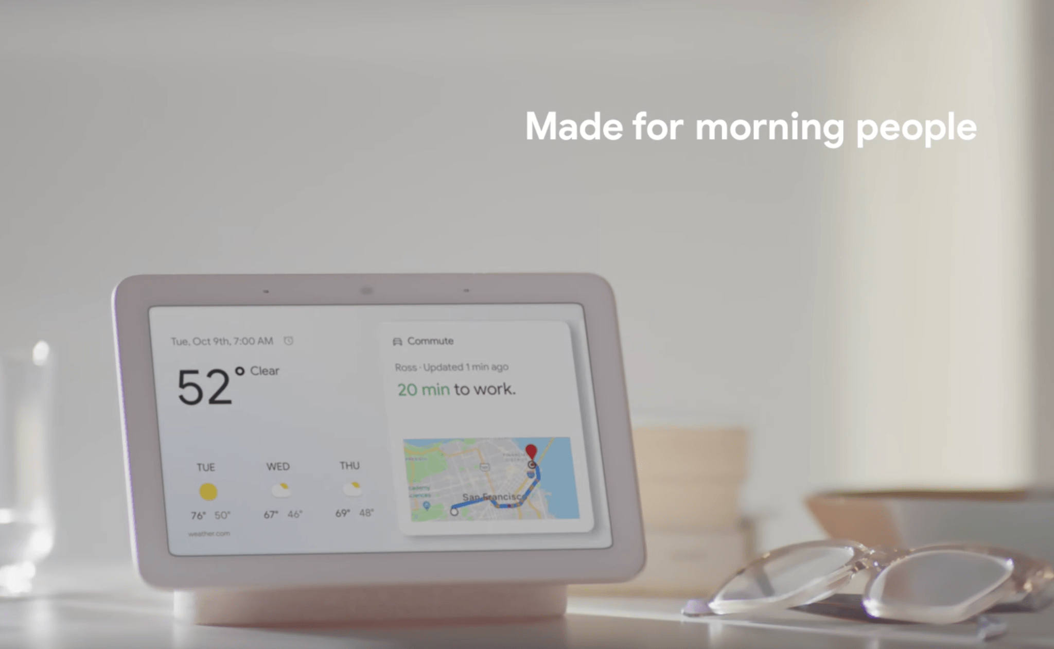 Voici le concurrent du Amazon Echo Show : le Google Home Hub