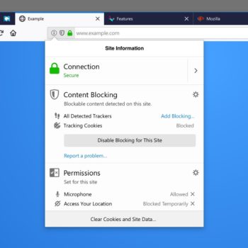 firefox tracking control