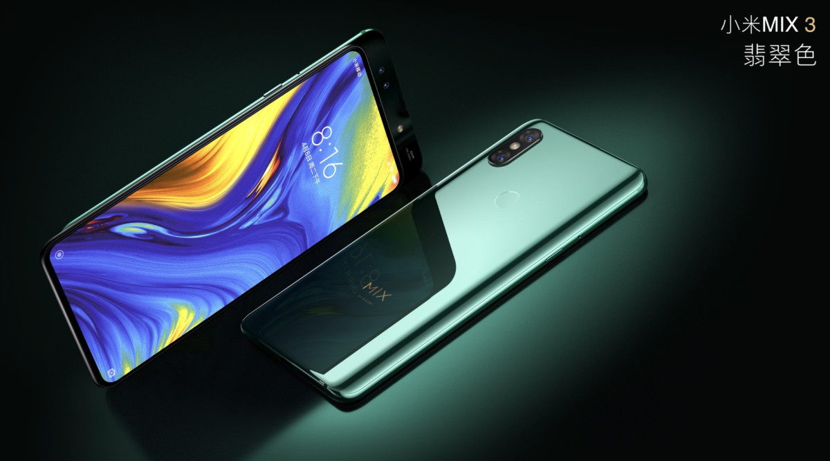Xiaomi annonce le Mi Mix 3 avec des caméras coulissantes et sans encoche 49 mi mix 3 design