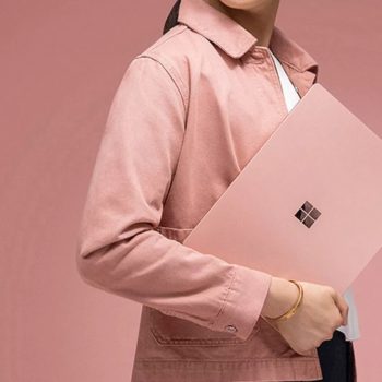 microsoft devoile surface laptop 2 en rose exclusivement chine