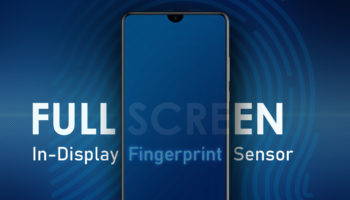 samsung full screen in display vingerafdrukscanner
