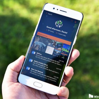 Microsoft Launcher Android lead 1 0