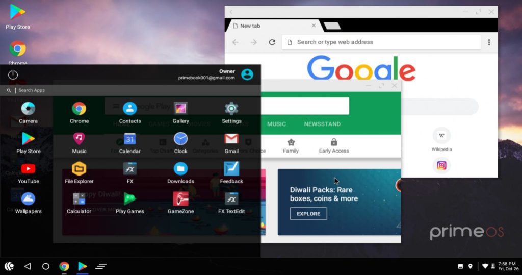 PrimeOS apporte Android-x86 aux PC et ordinateurs portables 53 Screenshot 20181026 195833