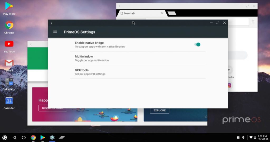 PrimeOS apporte Android-x86 aux PC et ordinateurs portables 54 Screenshot 20181026 195902