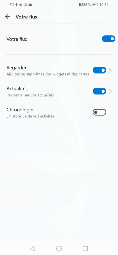 Microsoft Launcher 5.0 pour Android publié avec la prise en charge Windows Timeline 52 Screenshot 20181112 195446