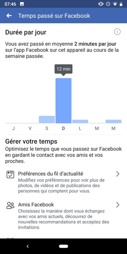Comment vérifier combien de temps vous passez sur Facebook et Instagram 46 Screenshot 20181121 074629