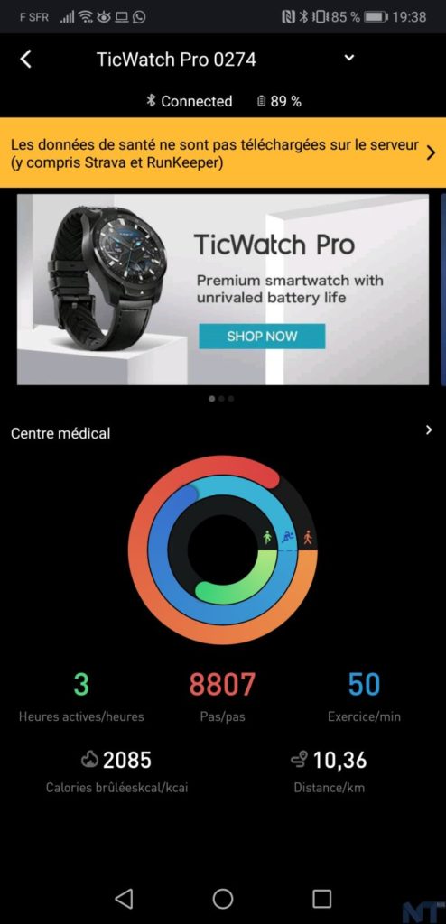 Test de la TicWatch Pro : l'une des meilleures options pour Wear OS 34 TicWatch Pro Apps 9