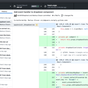github desktop screenshot mac
