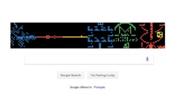 google celebre 44 ans message arecibo en doodle