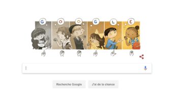google fete 306 ans charles michel de lepee en doodle