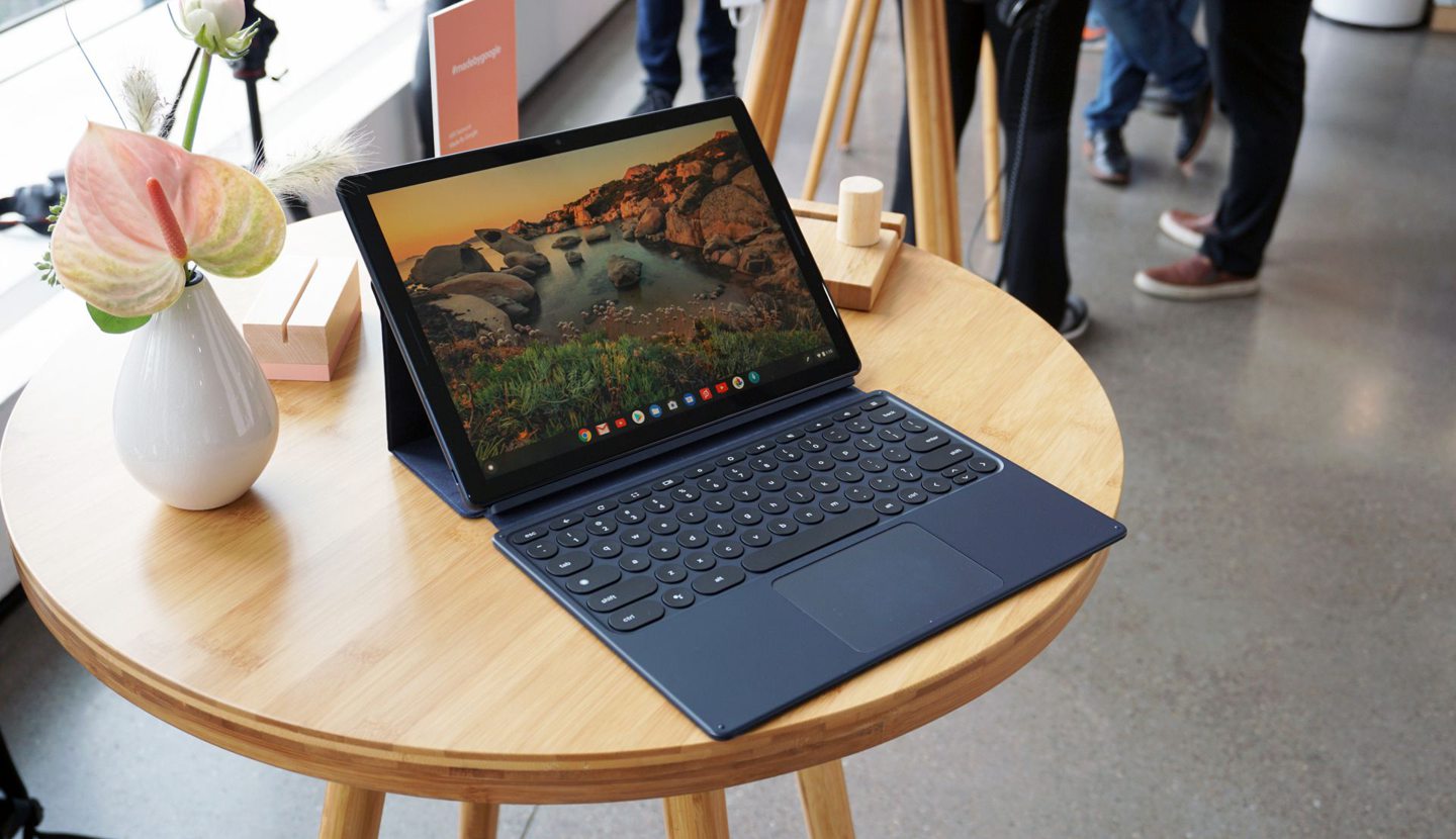 google takes on the ipad pro and surface pro with the