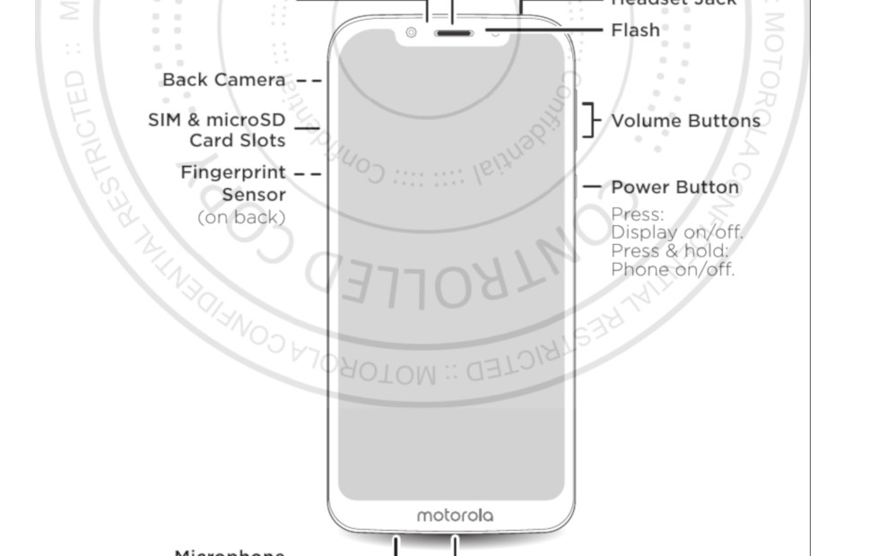 Le Moto G7 Play aura une encoche et une batterie beaucoup plus petite 51 moto g7 play fcc 0