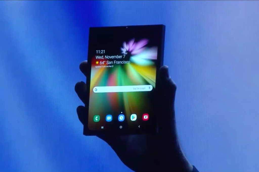Voici le tant attendu smartphone pliable de Samsung 51 samsung foldable 1