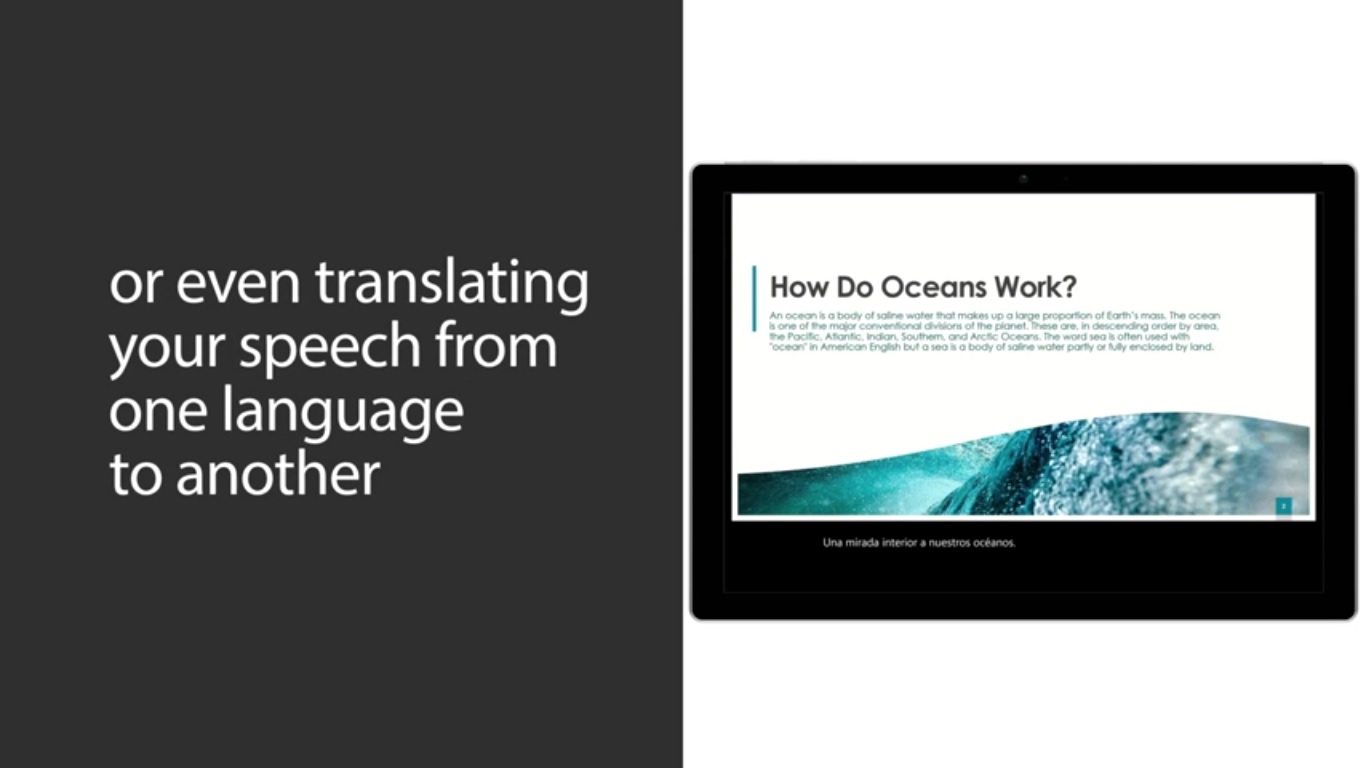 PowerPoint s’appuie sur l’IA pour introduire le sous-titrage en temps réel 49 Captions PowerPoint Microsoft