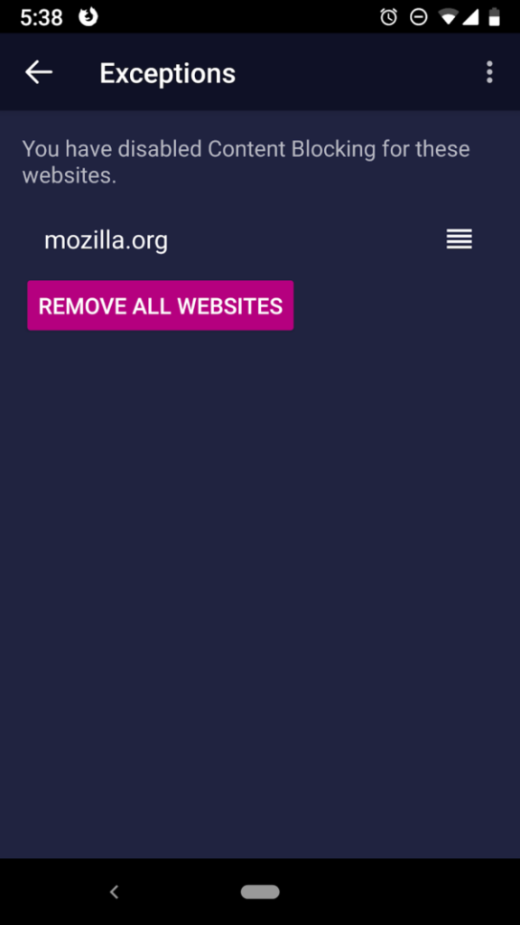 Firefox Focus vous permet de choisir les cookies à utiliser 40 Screenshot 20181128 173810 600x1067