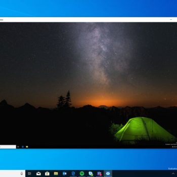Windows Sandbox Screenshot open