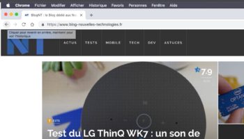 chrome combat sites permettent pas appuyer bouton precedent
