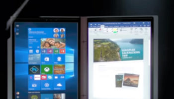 dual screen tablet