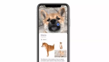 google lens est accessible depuis application recherche ios