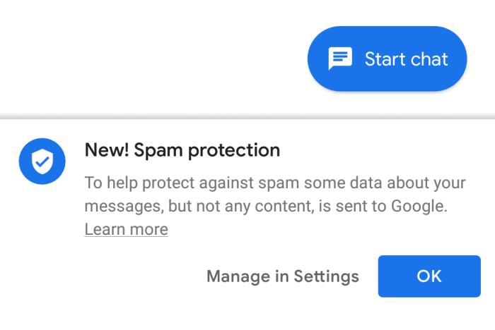 google messages spam protection1