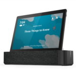 01 smart tab m10 with dock hero front facing left ambient home