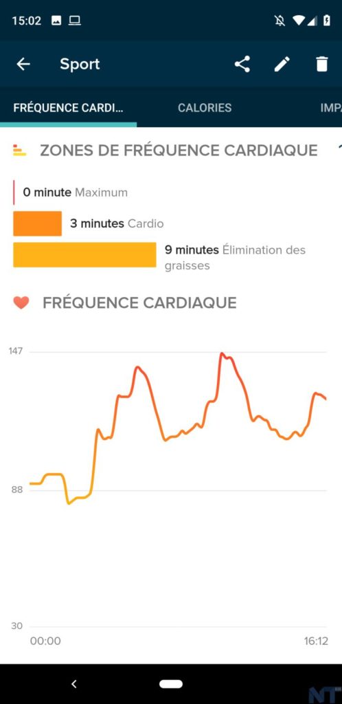 Test du Fitbit Charge 3 : un excellent tracker qui vous accompagnera tout le temps 29 Fitbit Charge 3 Screen 10