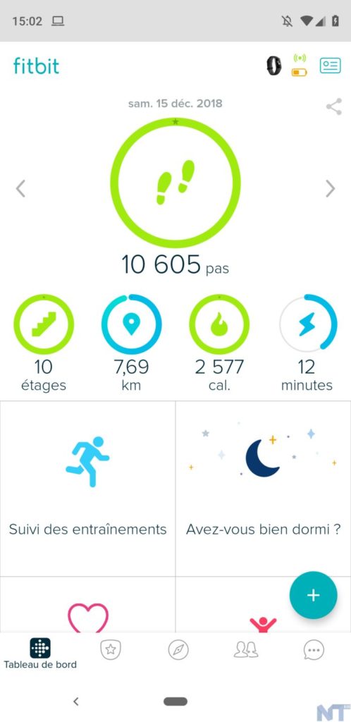 Test du Fitbit Charge 3 : un excellent tracker qui vous accompagnera tout le temps 26 Fitbit Charge 3 Screen 11