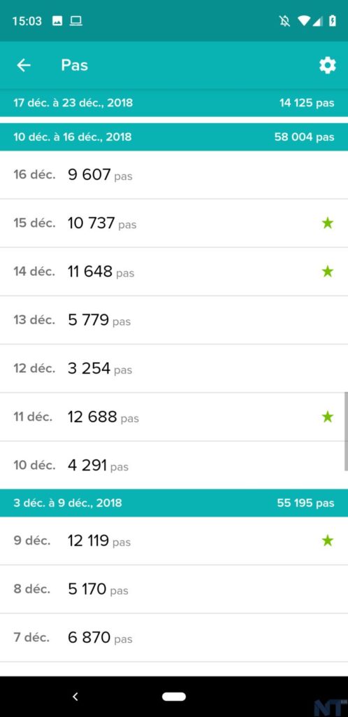 Test du Fitbit Charge 3 : un excellent tracker qui vous accompagnera tout le temps 28 Fitbit Charge 3 Screen 8