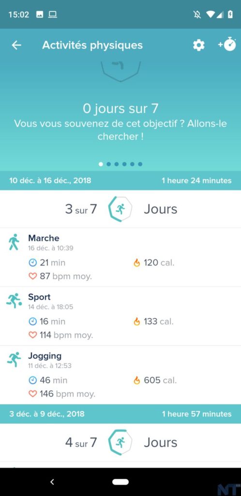 Test du Fitbit Charge 3 : un excellent tracker qui vous accompagnera tout le temps 27 Fitbit Charge 3 Screen 9
