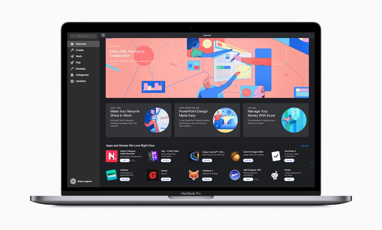 Office 365 now available on mac app store 01242019