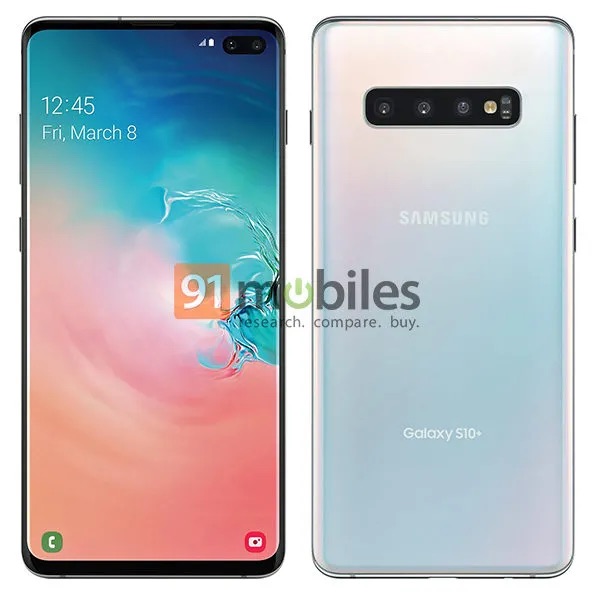 Samsung Galaxy S10 Plus official render e1548948606135